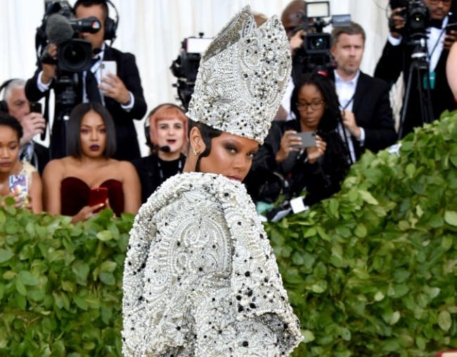 Met Gala 2018 theme: There was an elephant in the room.