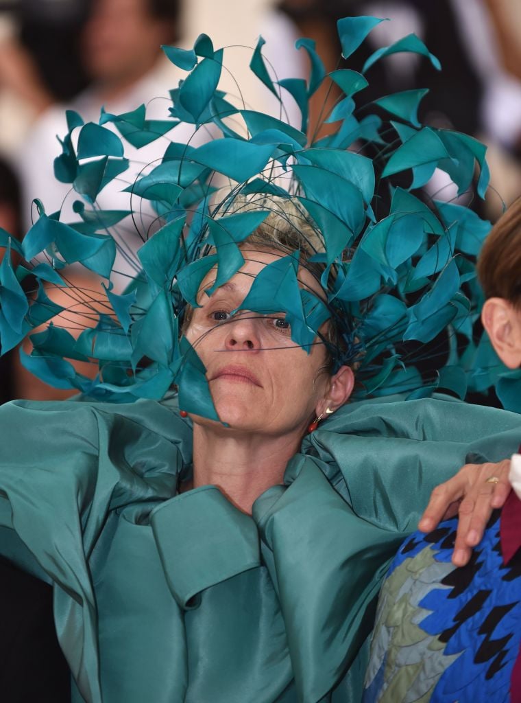 met gala 2018 head pieces