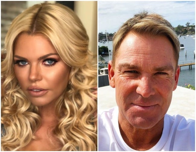 Sophie Monk Shane Warne kissed, apparently: she reveals on radio