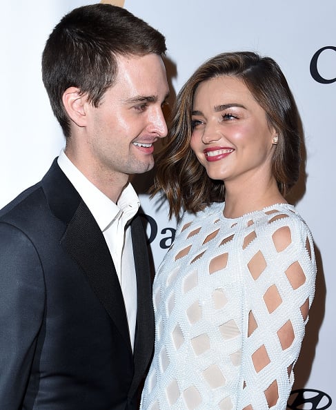 Miranda Kerr and Evan Spiegel