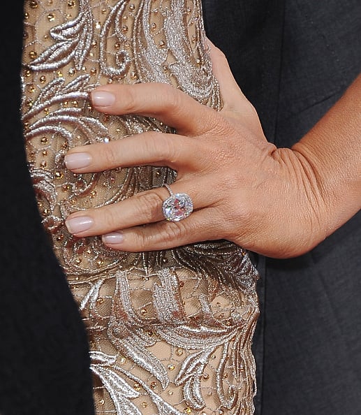 Celebrity engagement rings: Diamond engagement rings.