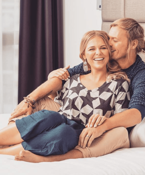 Sam Cochrane and Tara Pavlovic