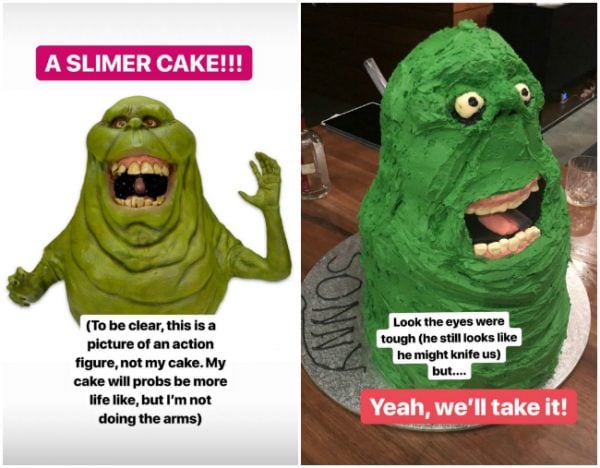 Hamish Blake cake 2019: He's outdone himself with a velociraptor cake.