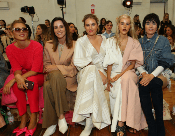 Tanya G, Amanda Shadforth, Carissa Walford, Isabel Lucas and Isabella Manfredi