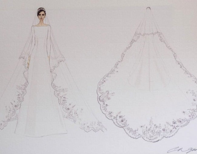 meghan-markle-dress-sketch