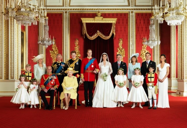 official royal wedding photos