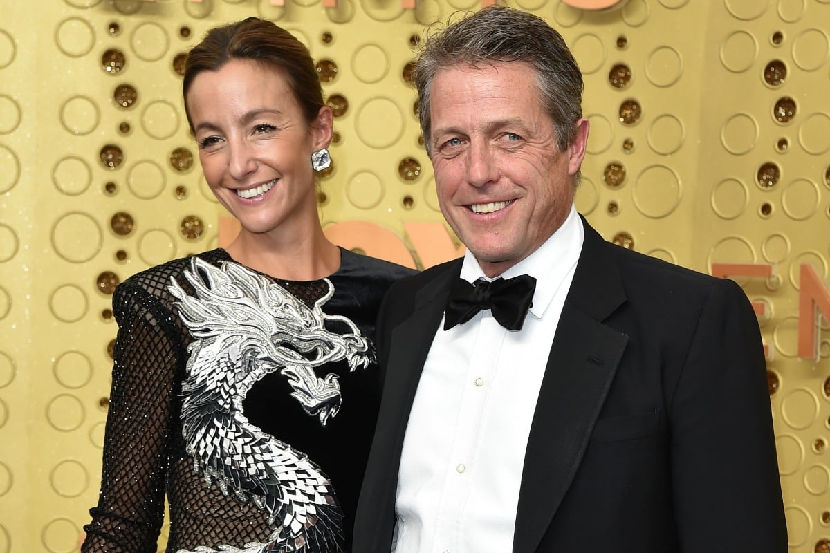 Hugh Grant's children: A rather complicated family situation.