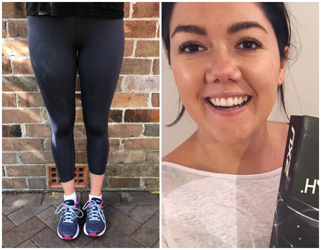 How compression tights really feel in a workout // 2XU Tights Review // MR  + KJ – It's a Wellness Thing
