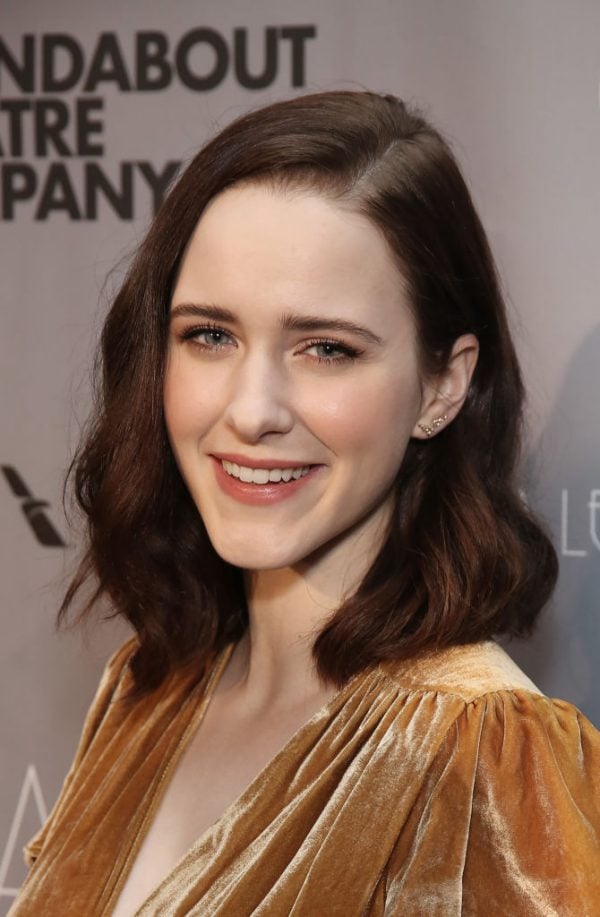 Rachel Brosnahan lob hairstyle inspiration