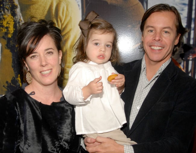 Who are Kate Spade's daughter, Frances Beatrix, and husband, Andy?