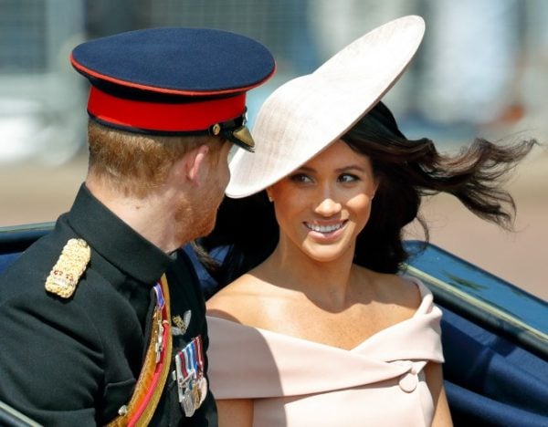 meghan markle trooping the colour