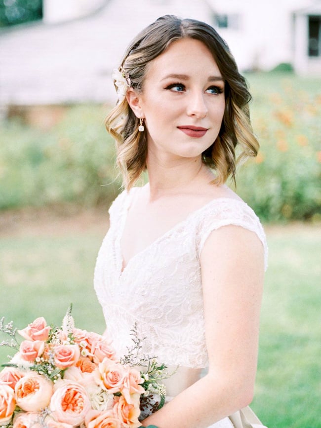 bridal hair