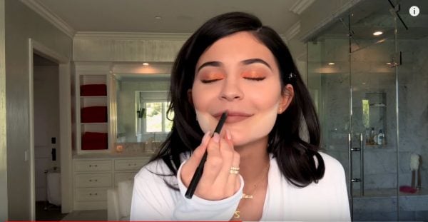 Kylie Jenner's makeup routine
