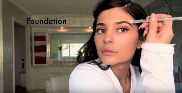 Kylie Jenner's makeup routine