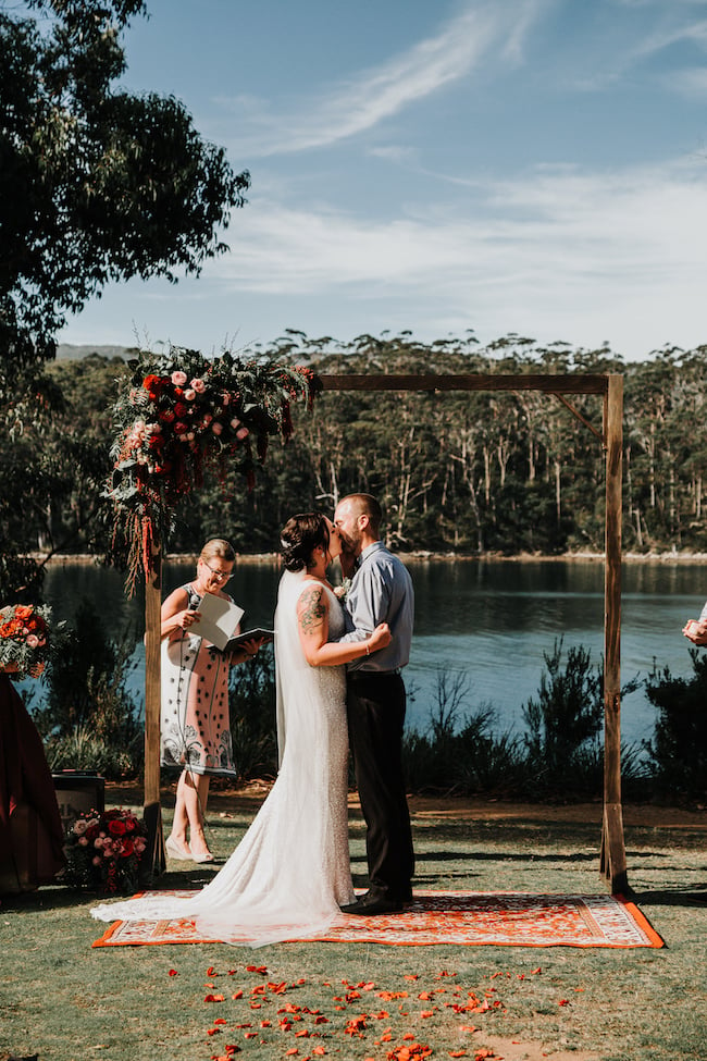 Everything from Abby and Nick's stunning Port Arthur Tasmania wedding.