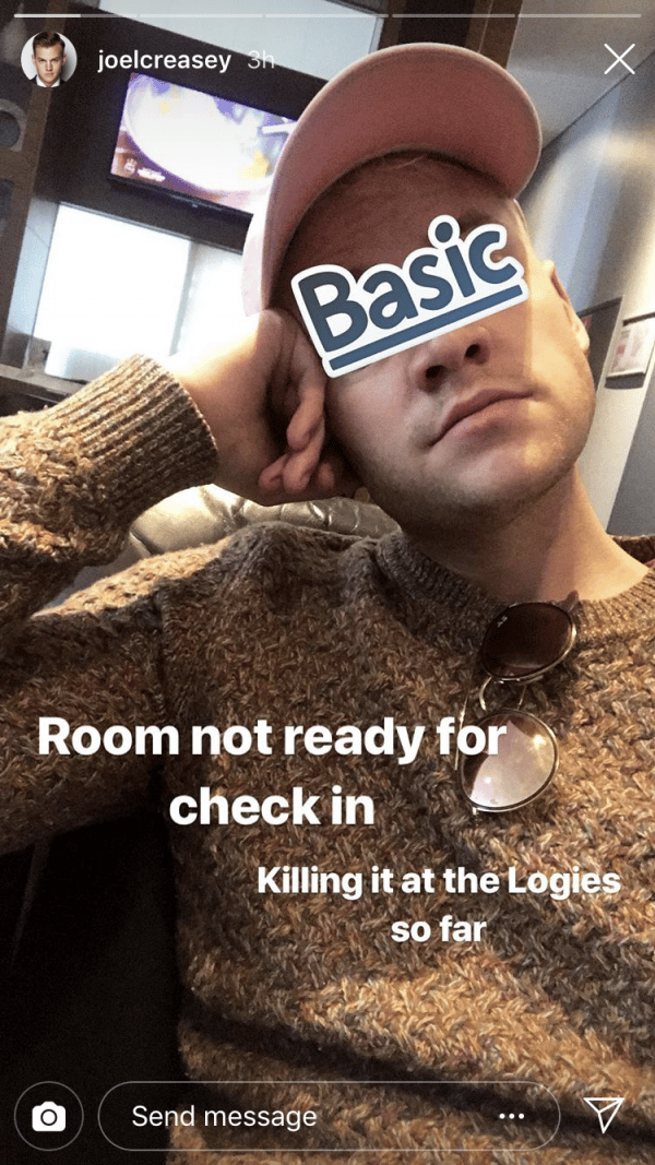 joel creasey logies