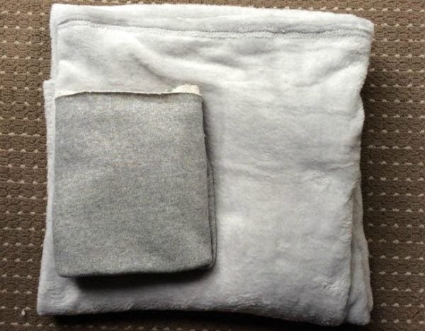 Kmart cardigan hack How one mum turned a 16 blanket into a cardigan