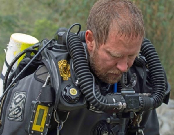 Richard Harris has been diving for more than 30 years. Image: OZTek.