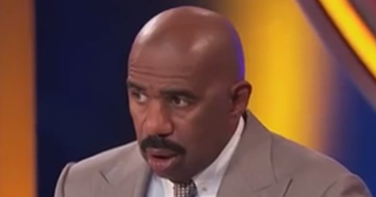 Steve Harvey Family Feud host responds to inappropriate on-air comment. Steve Harvey Family Feud host responds to inappropriate on-air comment.