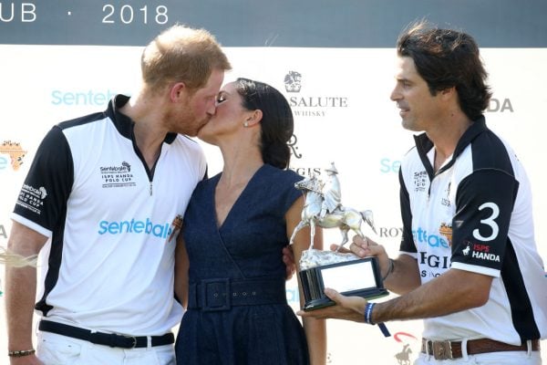 Meghan Markle Prince Harry Sentebale Polo 2018