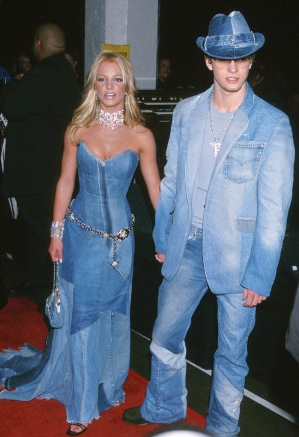 Britney Spears Justin Timberlake double denim