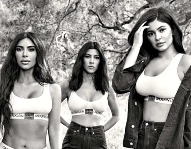 Calvin klein store kardashian photoshop