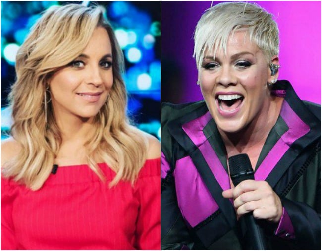 Pink cancelled show Carrie Bickmore defends her decision.