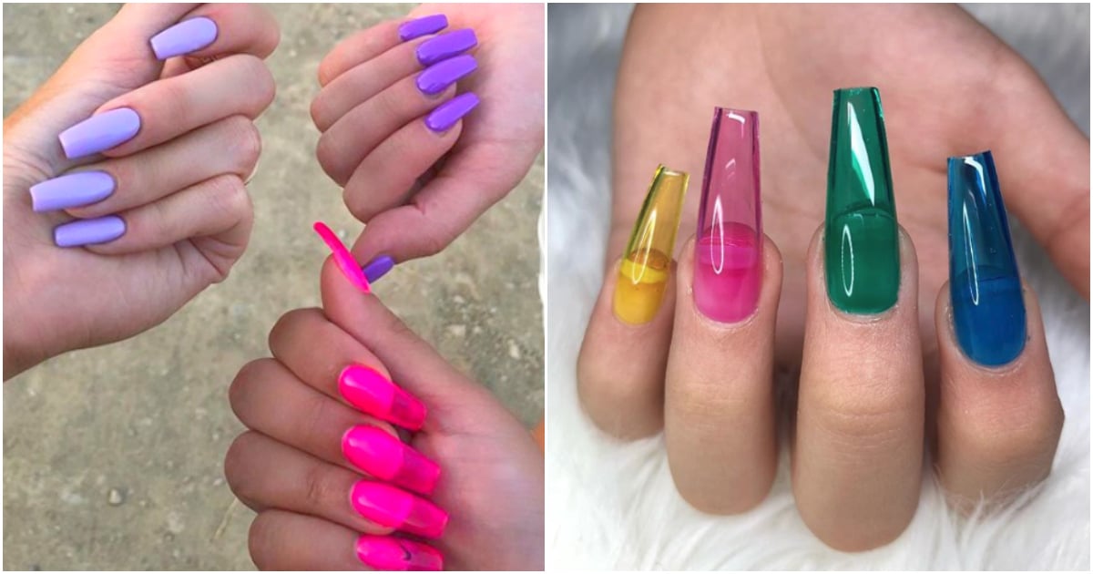 How to do jelly nails: Kylie Jenner's funkiest new nail trend.