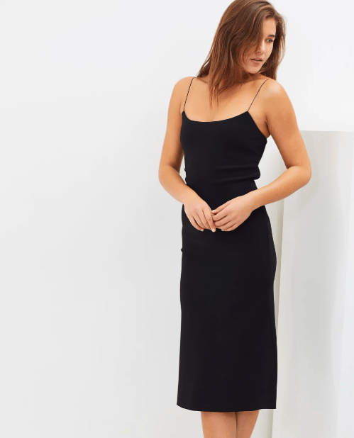 The silk slip dress that everyone's loving sick on The ICONIC right now.