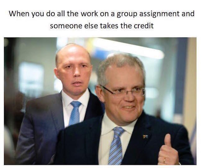 The best scott morrison news memes about our new prime minister 