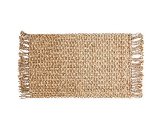 Fringe Jute Mat