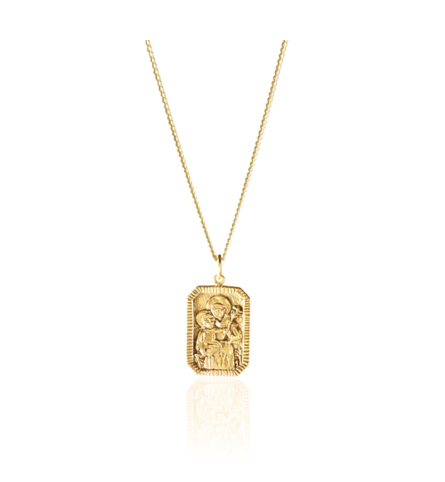 La Luna Rose Saint Anthony Necklace Pendant