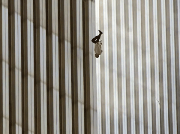 911 falling man