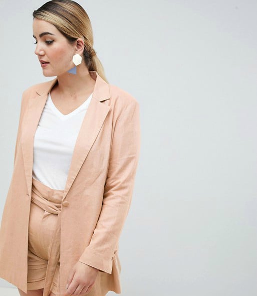 Unique 21 Hero Plus Linen Blazer