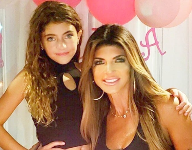 Real Housewife Shamed For Daughter S Crop Top Teresa Giudice Instagram