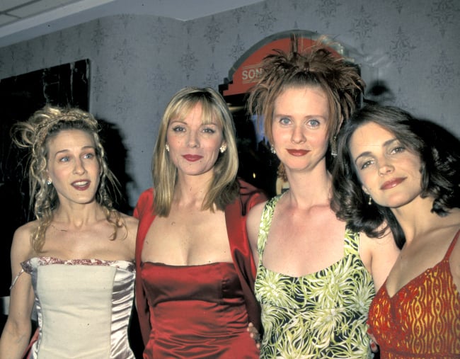 Kristin Davis Emmys Throwback Photo Fuels Sex And The City Cast Feud