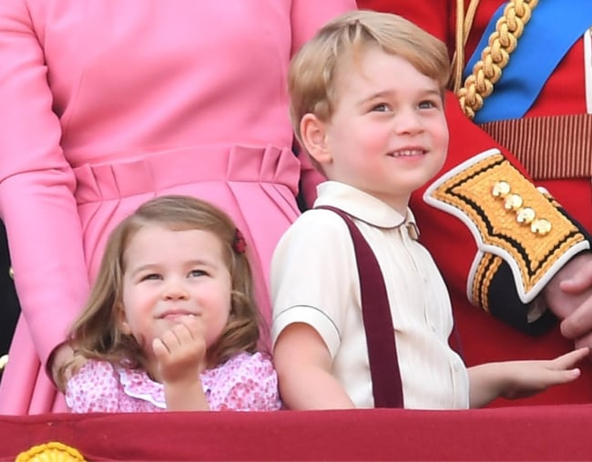 Princess Charlotte, Prince George