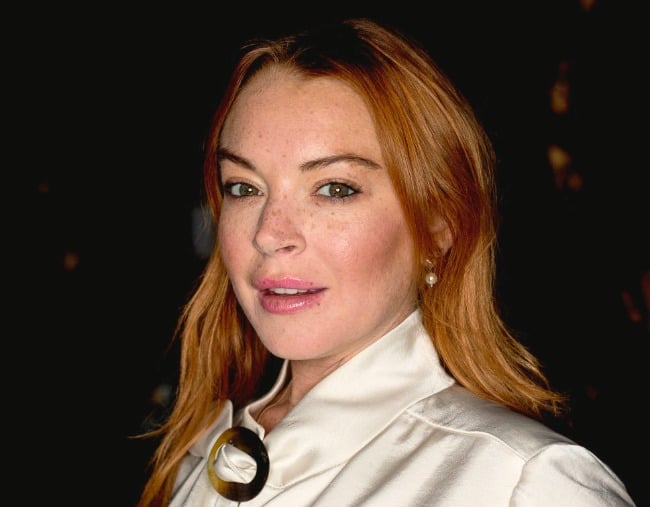 Lindsay Lohan shared an Instagram video of her trying to kidnap a child.