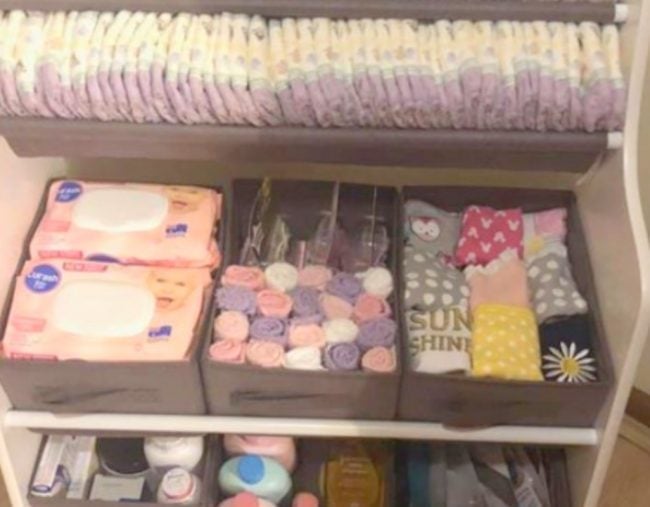 nappy change table kmart