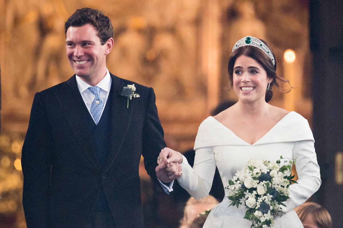 princess eugenie wedding highlights