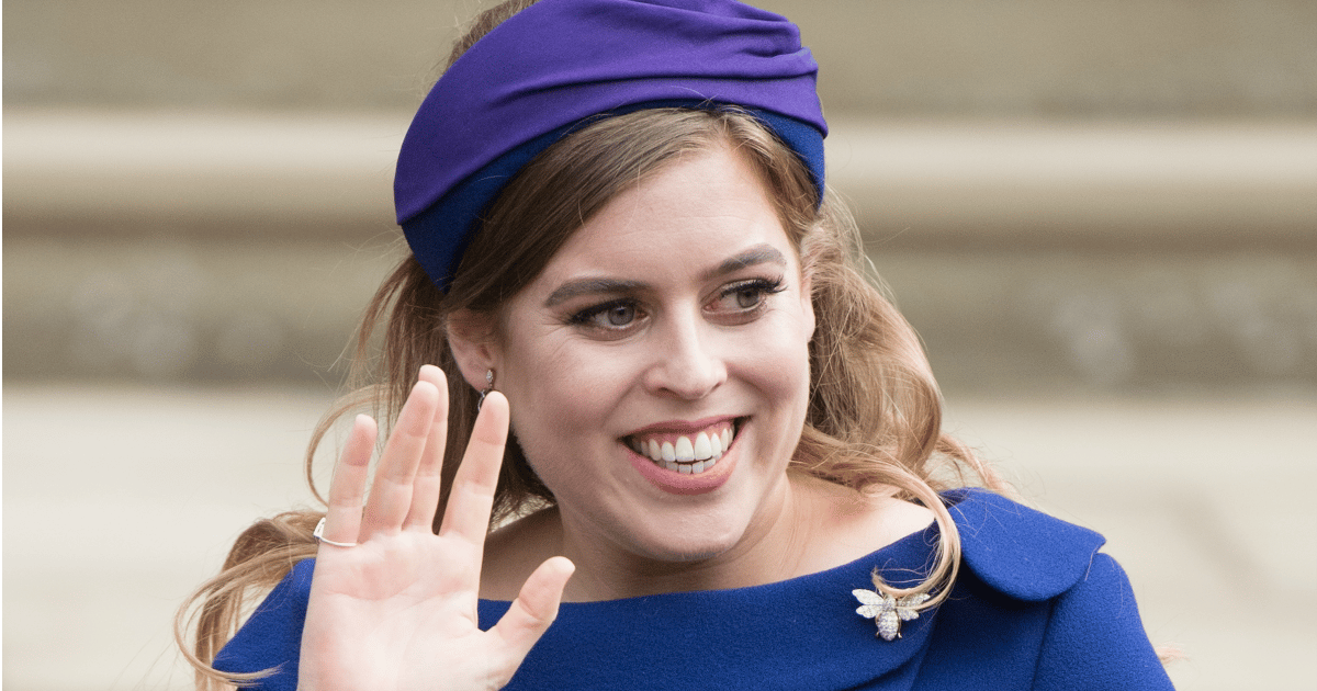 Princess Beatrice's touching maid of honour duty at Eugenie's wedding.