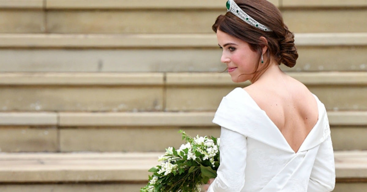 Princess eugenie outlet third wedding dress