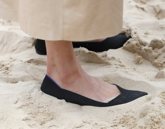 Prince Harry and Meghan Markle's uncomfortable royal tour beach footwear.