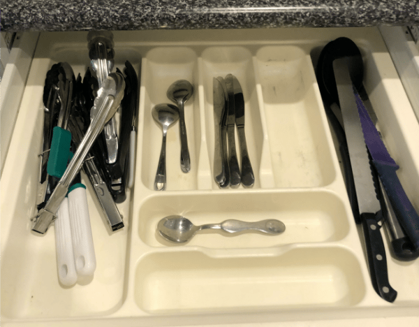 cutlery tray