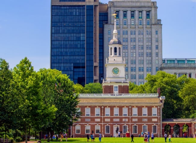 Independence Hall.