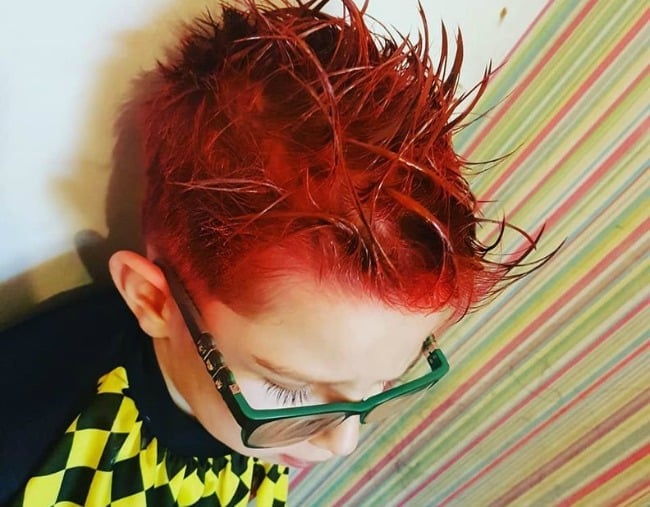 red hair halloween fail