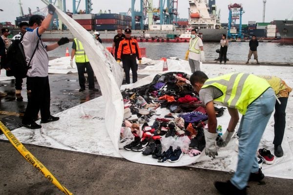 Lion Air crash tragic photo