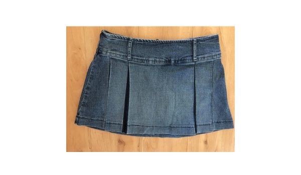 supre denim skirt