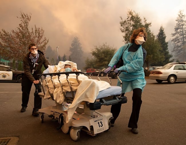 feather river hospital camp fire