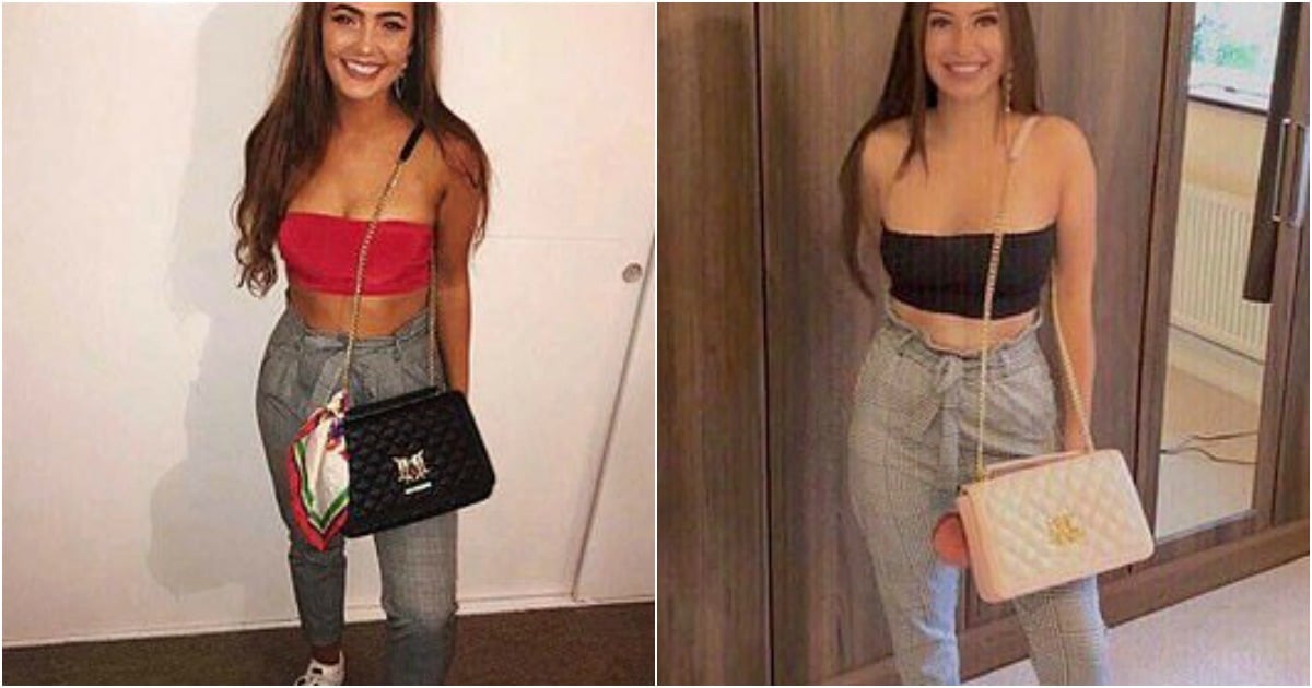 Chloe Cowan discovered she had an Instagram stalker recreating her pics.